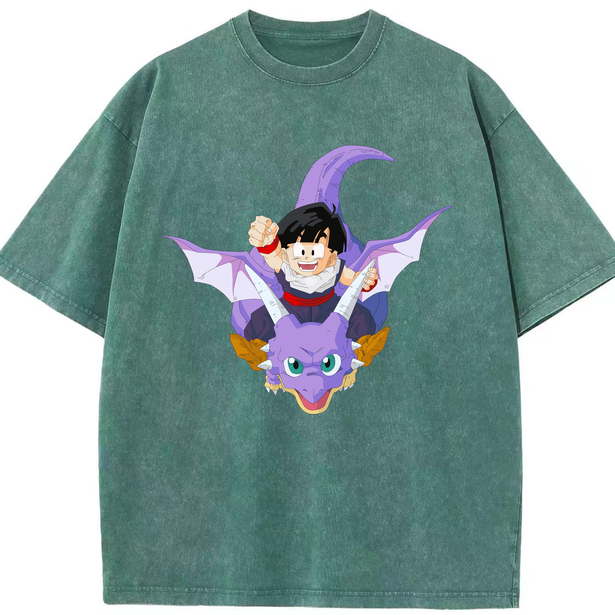 （画像用） ドラゴンボール DRAGON BALL 綿100% ヴィンテージ風 半袖Tシャツ（フロントプリント）